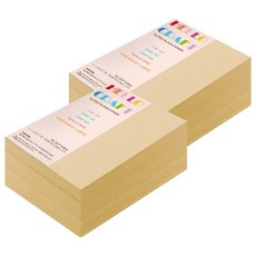 paperculture 厚磅雙面卡紙 彩虹卡 No.03 米色 A6, 720個