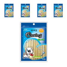 카리에스 강아지 먹는 치약껌, 치즈, 250g, 5개