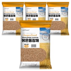 DGFARM 炒芝麻, 1kg, 4個