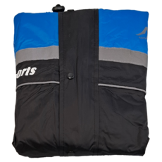 Moto cap 鈦鴻 M203 加強安全反光運動風雨衣, 藍色