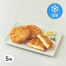 하늘푸드 닭다리살 치킨까스 10입 (냉동), 800g, 5팩