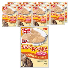 Mio泥饌 15歲以上綿綿包 雞肉 50g 貓罐頭, 12包