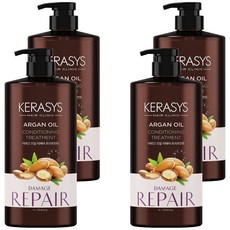 KERASYS 摩洛哥堅果油髮護理, 1L, 4個