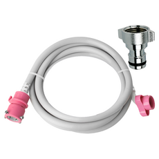 一鍵式熱水用洗衣機水管 5M, 不適用, 1個