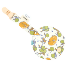 in Blooom 印花樂 奶嘴夾布套組, 100%棉材質, 嬉遊山林 一鹿蘋安, 1個