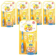 帶 Pororo Chika Chika 幼兒刷牙套組 Pororo, 6組