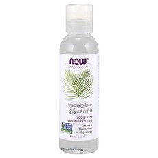 NOW Foods 純草本甘油保濕油, 118ml, 1瓶