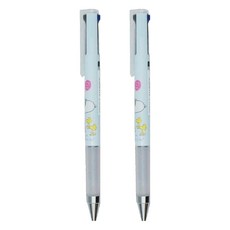 sun-star 史奴比 三色超果筆 juice up 3, 藍色, 2支