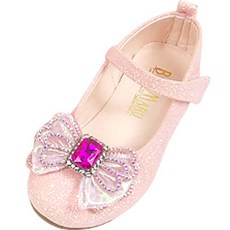 BEBEMARU 女童方形大寶石造型鞋 9867