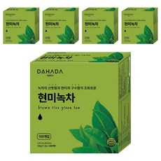 다하다 현미녹차, 1.2g, 100개입, 5개