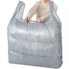 나홈 이삿짐 이불 손잡이 대형 비닐봉투, 240L, 10개