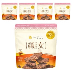 The Chala 蕎拉燕麥 纖女燕麥脆片，巧克力麥芽口味，高纖厚燕麥，酥脆口感, 150g, 5包