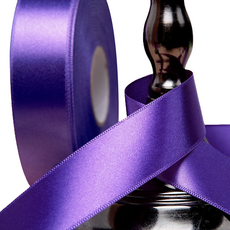 禮物包裝緞帶 25mm, 紅紫色, 45m