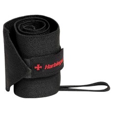 하빈져 프로 리스트랩 양손세트, 1세트, 블랙