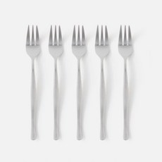 NICOTT 不鏽鋼點心叉, 5支