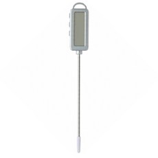 dretec 日本雙功能料理電子溫度計/油溫計/計時器 O-276SV 銀色, 1支