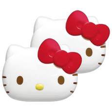 LEC 肥皂盒附蓋 Hello Kitty 尺寸約11.1x4.9x8.8CM, 2個