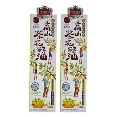 豐滿生技 高山茶花籽油 台灣製造 Extra Virgin, 250ml, 2瓶