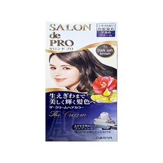 DARIYA 塔莉雅 SALON de PRO 沙龍級白髮專用快速染髮霜 無氣味染髮 簡單好上手, 5A 深亞麻棕, 1組