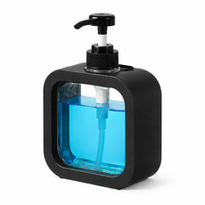 주방세제 바디 샴푸 리필 공병 펌프 디스펜서, 블랙, 1개