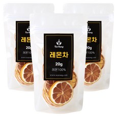 Tea Rang 乾檸檬茶, 1入, 20g, 3個