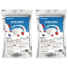 CafeFruit 袋裝優格粉, 1kg, 1入, 2個