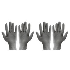 純棉防曬手套, 80%棉, 20%彈性纖維, 止滑款, 28 x 9 x 1cm, 灰色