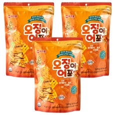 머거본 오징어맛 어포, 120g, 3개