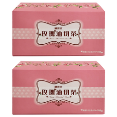 纖世代 玫瑰油切茶 Set, 30茶包, 60g, 2盒