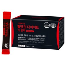 리얼메디온 혈당컷 다이어트 더 블랙 아메리카노맛 30p, 1개, 60g 1개, 60g
