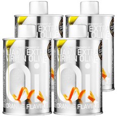 Iliada 橙味特級初榨橄欖油, 橙色卡拉馬塔, 250ml, 4個