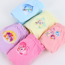 PremierFam 女童 Catch! Teenieping 酸甜內褲 5件組