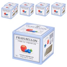 프레벨롱 국산 과일퓨레, 사과블루베리, 200g, 6개