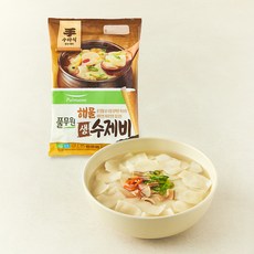 풀무원 해물 생 수제비 2인분, 367g, 1개