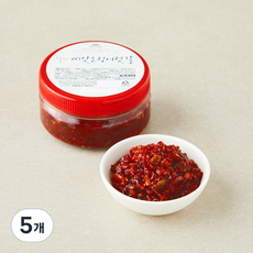 일미식품 씨앗오징어 젓갈, 180g, 5개