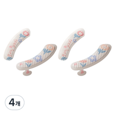 Ontree 四季馬桶坐墊, 4個, 花朵白