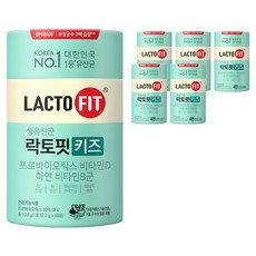 Chong Kun Dang 鍾根堂 LACTO-FIT 孩童益生菌粉隨身包 60條入, 120g, 6罐