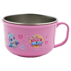 LE BARN 公主奇妙萌可防滑不鏽鋼麵碗 13.5cm, 混合顏色, 1個