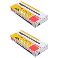 Dong-A Hexa Fine Liner Rollerball 0.5mm x 12p, 黑色的, 2個