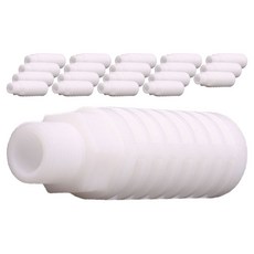 J-TECH 翔穩軍品 空壓機消音器 ST 白色 13.08 x 11.28 mm, 20個