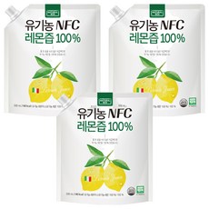 NATURAL BOX NFC檸檬原汁, 3個, 500ml