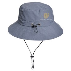 S-SportPlus+ 登山帽子xmz74，深灰色，可調節帽圍，防風繩設計，輕巧易攜帶, 1個