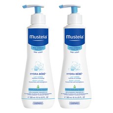 mustela 慕之恬廊 爽身潤膚乳, 300ml, 2罐