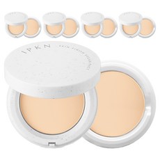 IPKN Skin Finish Vegan Pact 12g + 替換裝 12g, 5組, 21號