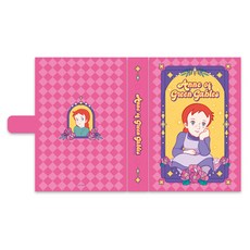 Flyingwhales 紅髮安妮 6孔萬年型手帳, 1個, 青少年流行