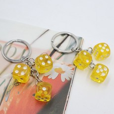 비단길 트리플 주사위 키링 2p