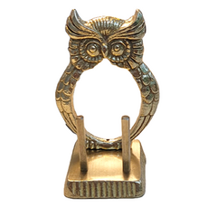 Kuching island. 招財貓頭鷹 手工製品