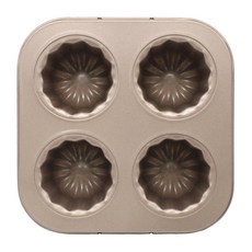 e-home baking 可麗露模 4入, 1個