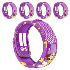 PARA'KITO 帕洛 天然精油防蚊兒童手環 小精靈款, 5個, 10g