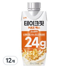 TAKEFIT Max蛋白飲 香濃風味, 250ml, 12瓶